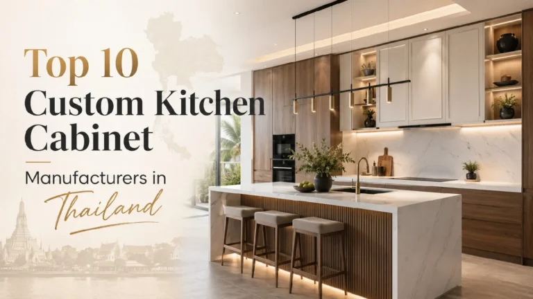 Top 10 Custom Kitchen Cabinet Suppliers in Thailand