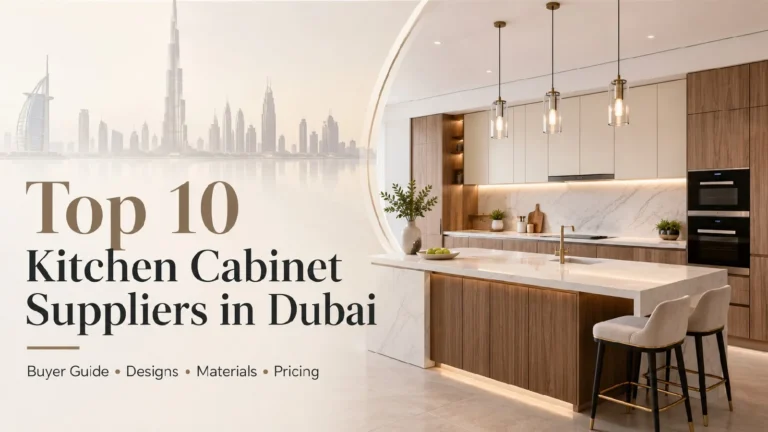 Top 10 Kitchen Cabinet Suppliers in Dubai