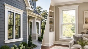 Exterior Window Trim vs. Interior Window Trim Ideas