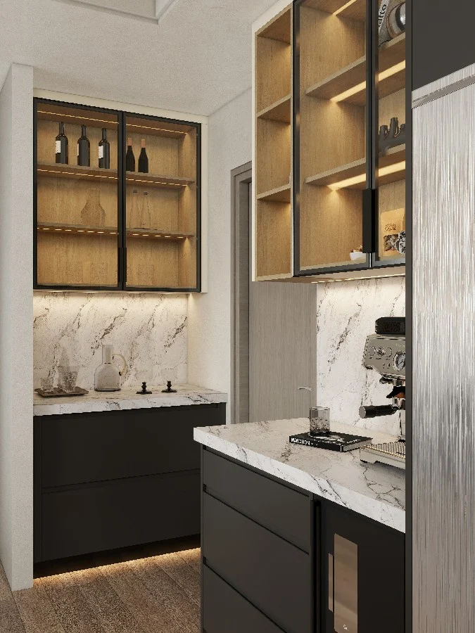 Modern Chinese kitchen design