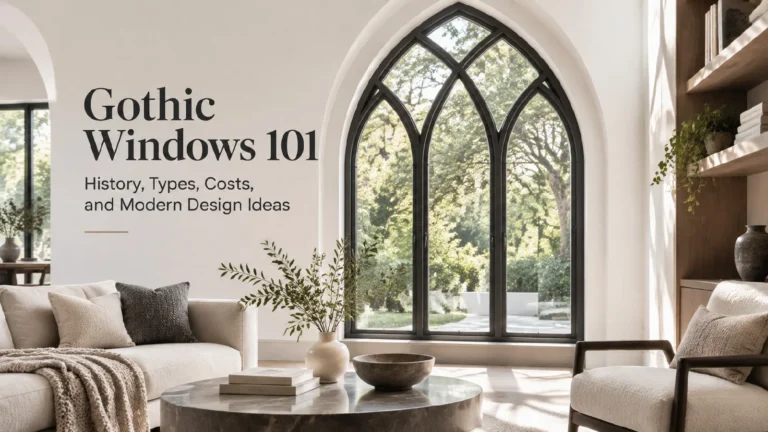 gothic architecture windows for house