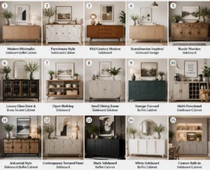 15 Inspiring Sideboard Buffet Cabinet Design Ideas for Your Dining Room