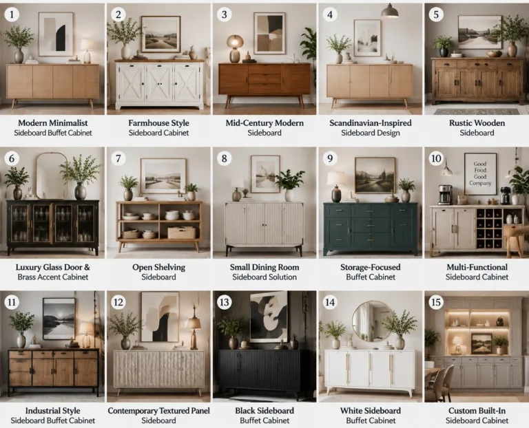 15 Inspiring Sideboard Buffet Cabinet Design Ideas for Your Dining Room
