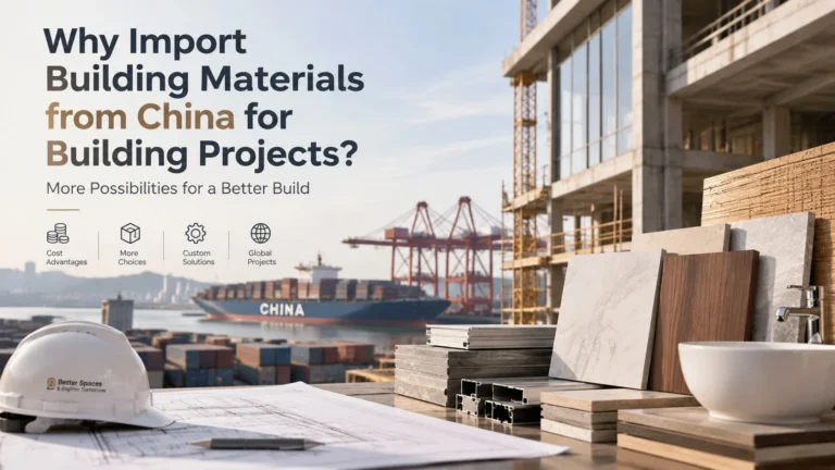 Import Building Materials from China for Building Projects