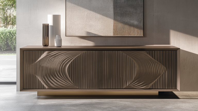 luxurious sideboard buffet cabinet design