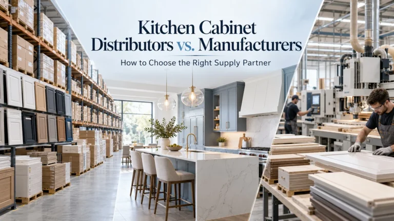 Kitchen Cabinet Distributors vs. Manufacturers-kitchen cabinet for sale