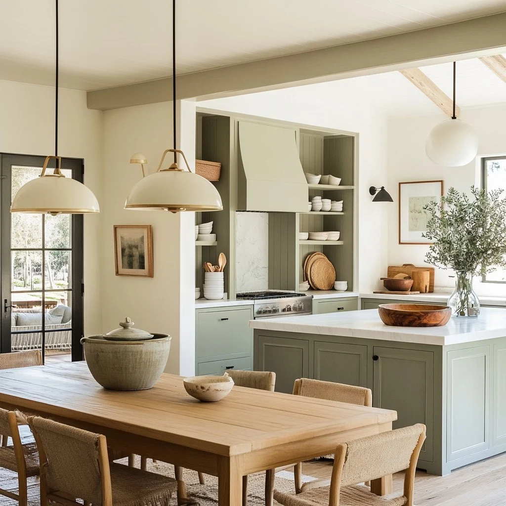 beautiful sage green kitchen ideas