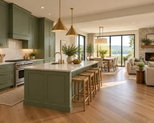contemporary-sage-green-kitchen-cabinet-design-ideas