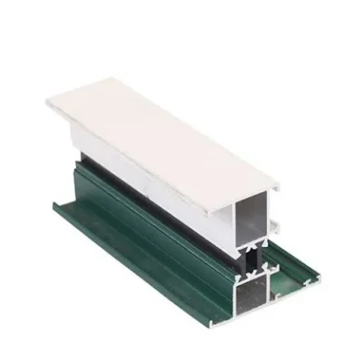 Customized Painting-Powder coating & Fluorocarbon coating Aluminum window profile with customized fluorocarbon and powder coating, offering enhanced resistance to corrosion, fading, and weather conditions.
